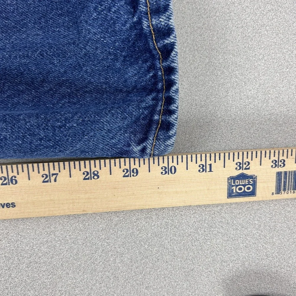 Vtg Levis 505 Jeans Mens 40x30 38x30 Blue Denim Regular Fit Straight Leg USA 90s